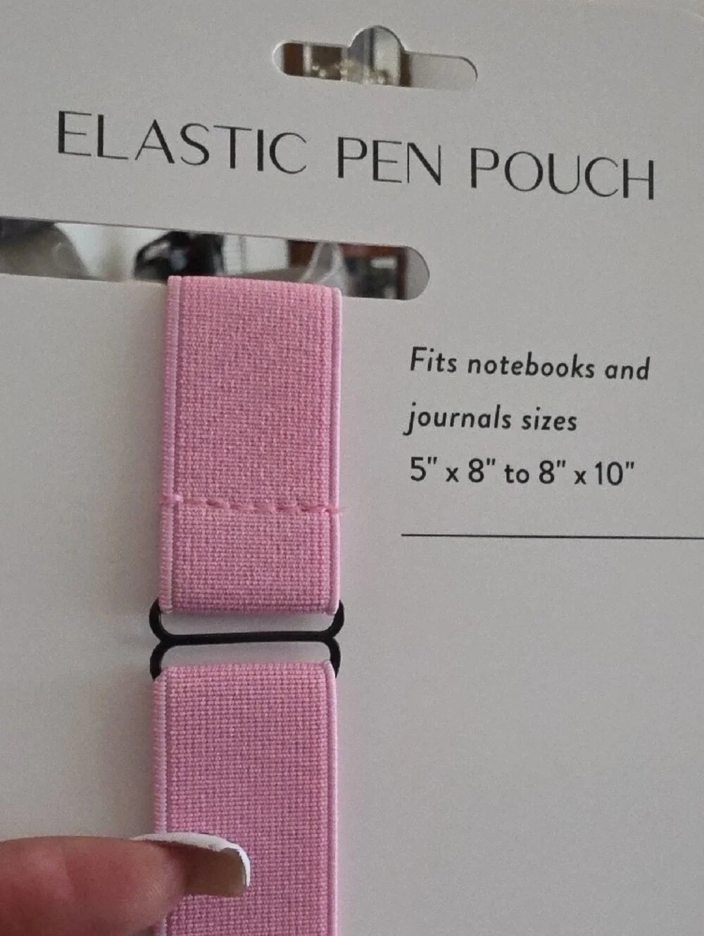 Pen Pouch Attach To Most Journal Covers